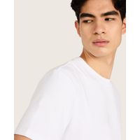 Boody Bamboo Ecowear Men's Crew Neck T-Shirt - White